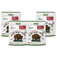 Bison Heart Crisps - 100% Grass-Fed/Finished