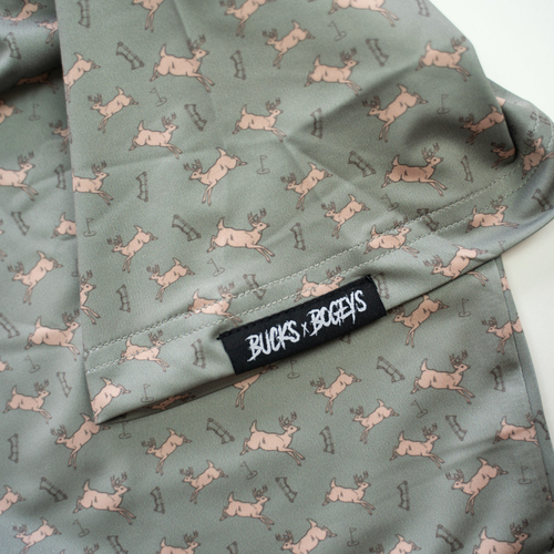 "Bows & Bucks" Golf Polo Bow Crew Apparel - Bow Hunting Lifestyle Apparel