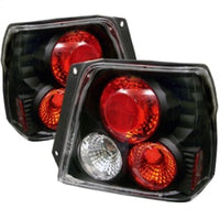 Spyder Toyota Tercel 95-98 Euro Style Tail Lights Black ALT-YD-TTER95-BK OffRoadUSA.com