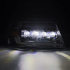 AlphaRex 04-08 Ford F150 / 06-08 Lincoln Mark LT NOVA-Series LED Projector Headlights Black OffRoadUSA.com