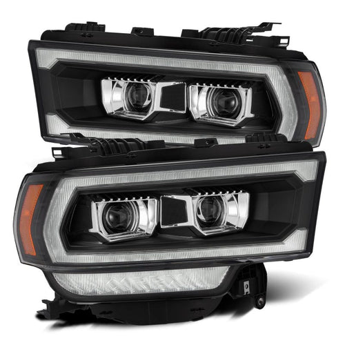 AlphaRex 19-24 Ram 2500/3500/4500/5500 PRO-Series Halogen Projector Headlights Black OffRoadUSA.com