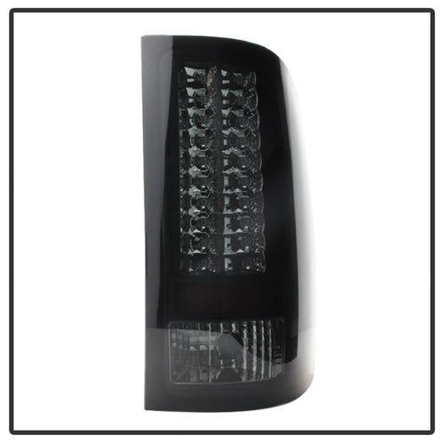 Spyder GMC Sierra 07-13 (Not 3500 Dually 4 Rear Wheels)LED Tail Lights Blk Smke ALT-YD-GS07-LED-BSM OffRoadUSA.com