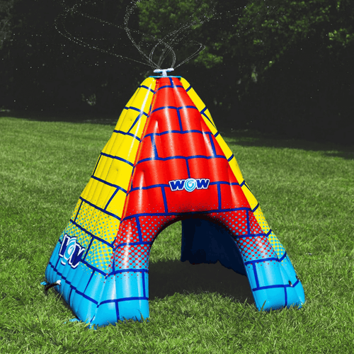 WOW Watersports 5.5ft Rainbow Pyramid Backyard Sprinkler Jupiter Gear