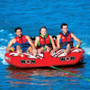 WOW Sports 3 Person Coupe Cockpit Towable Water Tube For Pool and Lake (15-1040) Jupiter Gear