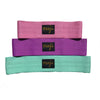 Pack Of Three Multi-Color Booty Bands - 3 Sizes 3 Weights Jupiter Gear