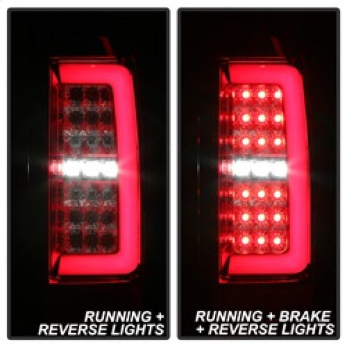 Spyder Chevy Colorado 2015-2017 Light Bar LED Tail Lights - Red Clear ALT-YD-CCO15-LED-RC OffRoadUSA.com