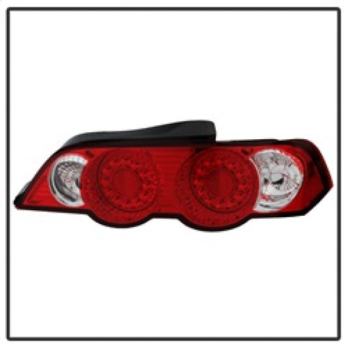 Spyder Acura RSX 02-04 LED Tail Lights Red Clear ALT-YD-ARSX02-LED-RC OffRoadUSA.com