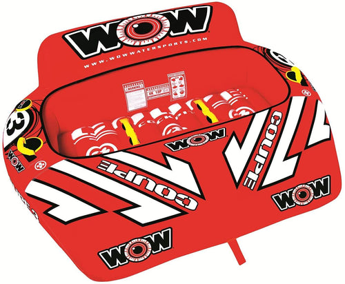 WOW Sports 3-Person Coupe Cockpit Towable (21-1080) Jupiter Gear