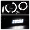 Spyder Dodge Ram 1500 06-08 06-09 Projector Headlights LED Halo LED Blk Smke PRO-YD-DR06-HL-BSM OffRoadUSA.com