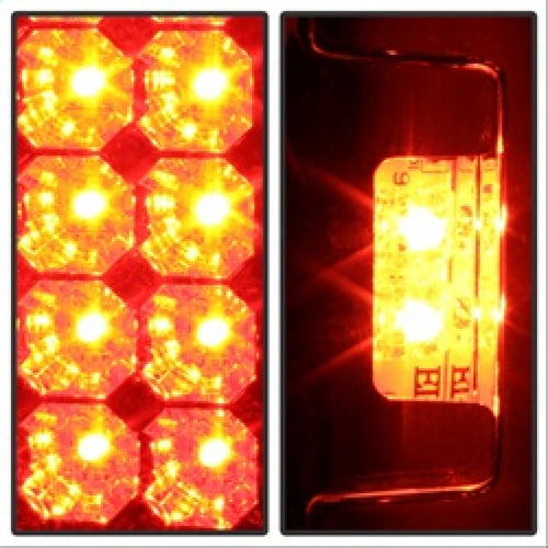 Spyder Ford F150 side 97-03/F250/350/450 Super Duty 99-07 LED Tail Lights Chrm ALT-YD-FF15097-LED-C OffRoadUSA.com