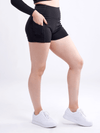 JupiterGear High-Waisted Athletic Shorts with Side Pockets Jupiter Gear