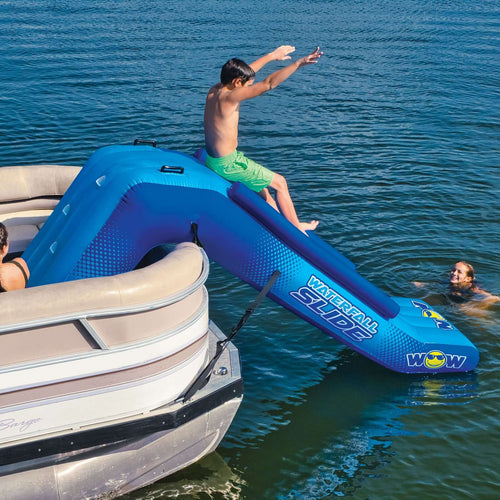 WOW Sports Pontoon Waterfall Slide (21-2070) Jupiter Gear