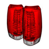 Spyder Chevy Avalanche 07-13 LED Tail Lights Red Clear ALT-YD-CAV07-LED-RC OffRoadUSA.com