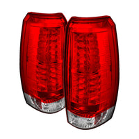Spyder Chevy Avalanche 07-13 LED Tail Lights Red Clear ALT-YD-CAV07-LED-RC OffRoadUSA.com