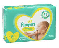 Pampers Swaddlers Diapers Size Preemie, 27 Count EasyOptionXY LLC