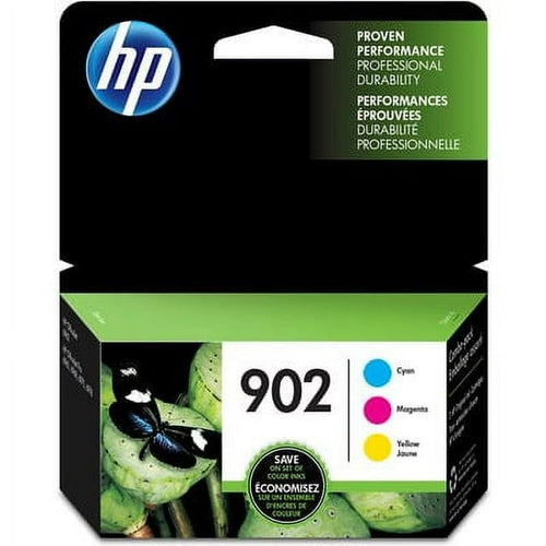 HP 902 Ink Cartridges - Cyan, Magenta, Yellow, 3 Cartridges (T0A38AN) EasyOptionXY LLC