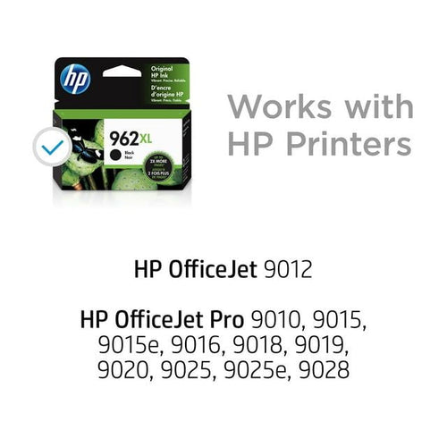HP 962XL Ink Cartridge, Black (3JA03AN) EasyOptionXY LLC