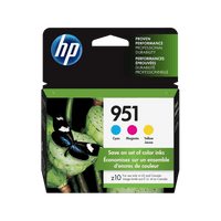 HP 951 3-pack Cyan/Magenta/Yellow Original Ink Cartridges EasyOptionXY LLC