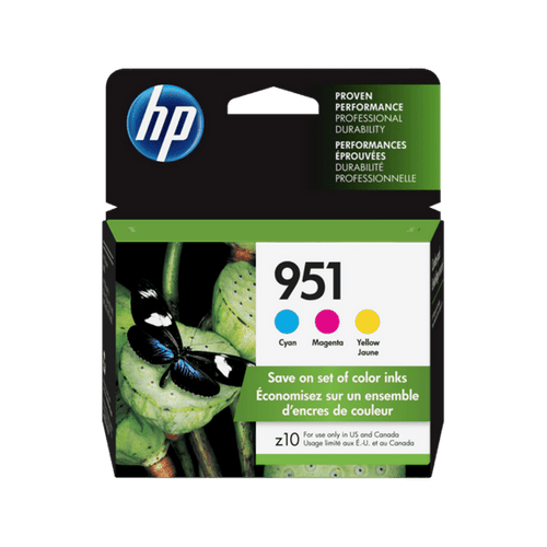 HP 951 3-pack Cyan/Magenta/Yellow Original Ink Cartridges EasyOptionXY LLC