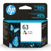 HP 63 Tri-Color Original Ink Cartridge (F6U61AN) EasyOptionXY LLC