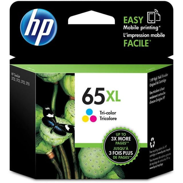 HP 65XL Ink Cartridge, Tri-color (N9K03AN) EasyOptionXY LLC