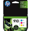 HP 910 Ink Cartridges - Cyan, Magenta, Yellow, 3 Cartridges (3YN97AN) EasyOptionXY LLC