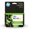 HP 952 Ink Cartridges - Black, Cyan, Magenta, Yellow, 4 Cartridges (X4E07AN) EasyOptionXY LLC