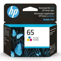 HP 65 Tri-color Original Ink Cartridge (N9K01AN) EasyOptionXY LLC