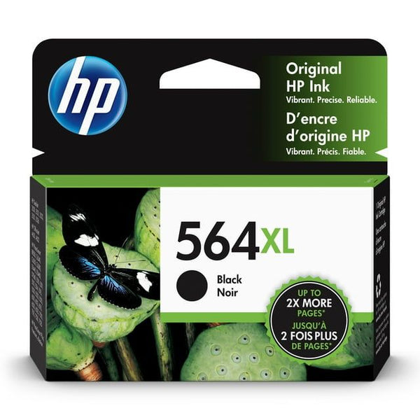 HP 564XL Black High Yield Original Ink Cartridge (CN684WN) EasyOptionXY LLC