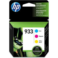 HP 933 Ink Cartridges - Cyan, Magenta, Yellow, 3 Cartridges (N9H56FN) EasyOptionXY LLC
