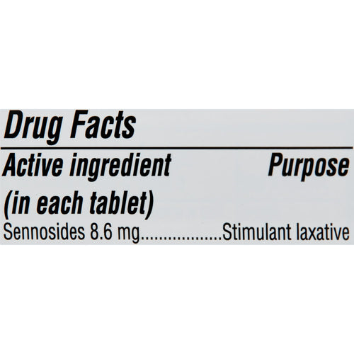 Equate Natural Vegetable Laxative, Sennosides Stimulant Stool Softener, 100 Tablets EasyOptionXY LLC