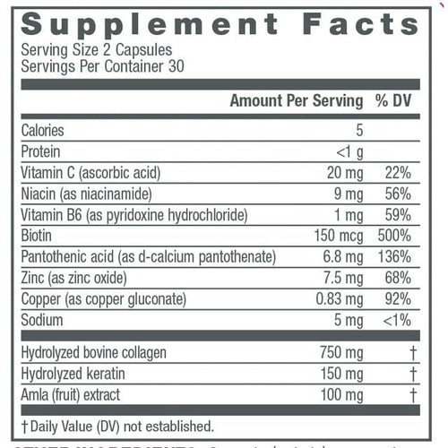 NeoCell Hair Volumizer Capsules with Keratin and Collagen, 60 Count EasyOptionXY LLC