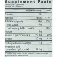 NeoCell Collagen Supplement Soft Chews Fruit Punch, 60ct EasyOptionXY LLC