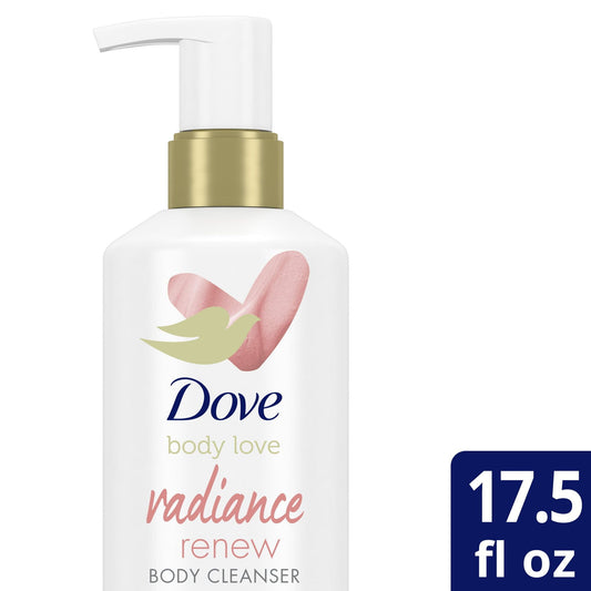 Dove Body Love Body Cleanser For Dull Skin Radiance Renew Exfoliating Body Wash Cleanser with Vitamin C Serum 17.5 fl oz EasyOptionXY LLC