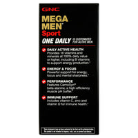GNC Mega Men Sport One Daily Multivitamin, 60 Tablets, Multivitamin and Multimineral Support for Active Men EasyOptionXY LLC