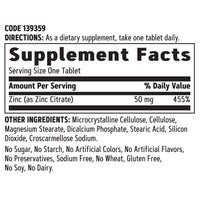 GNC Zinc 50 mg, 90 Tablets, Immune Health Support, Gluten Free Dietary Supplement EasyOptionXY LLC