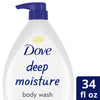 Dove Beauty Body Wash with Pump Deep Moisture Nourishing for Dry Skin 34 fl oz EasyOptionXY LLC