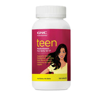 GNC Teen Girl Multivitamin, 120 Tablets, with Vitamin D3, Calcium, Vitamin C, Biotin, Vitamin and Mineral Support for Teenage Girls EasyOptionXY LLC