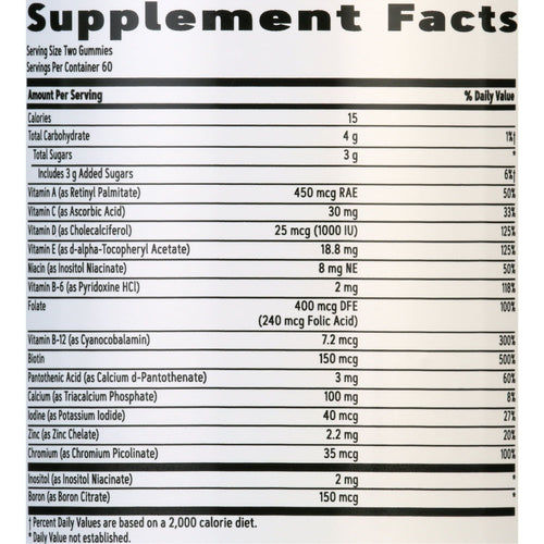 GNC Women's Multivitamin Gummies, 120 Gummies, Complete Vitamin and Mineral Gummy for Women EasyOptionXY LLC