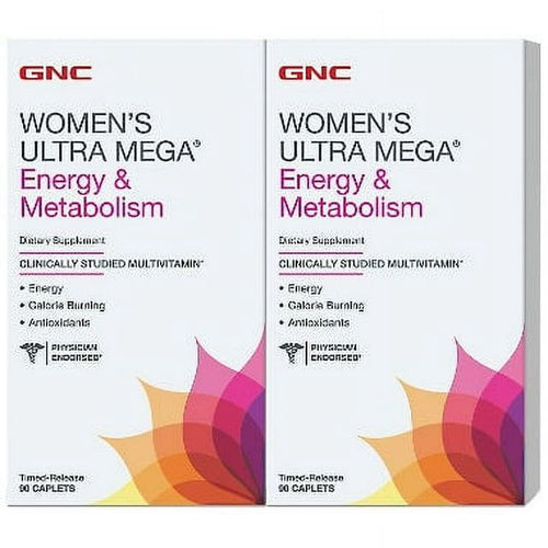 GNC Women's Ultra Mega Energy & Metabolism Multivitamin (180 ct.) EasyOptionXY LLC