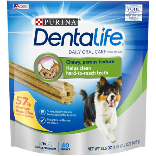 Purina DentaLife Chicken Flavor Dental Treats for Dogs, 28.5 oz Pouch EasyOptionXY LLC