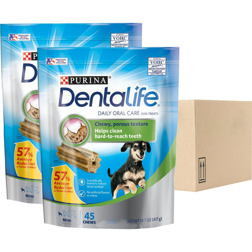 Purina DentaLife Chicken Dental Treats Variety Pack for Dogs, 14.7 oz Pouches (2 Pack) EasyOptionXY LLC