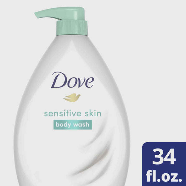 Dove Sensitive Skin Hypoallergenic Body Wash 34 Fl Oz EasyOptionXY LLC