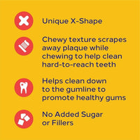 PEDIGREE DENTASTIX Beef Flavor Dental Bones Treats for Large Dogs, 2.08 lb. Value Pack (40 Treats) EasyOptionXY LLC