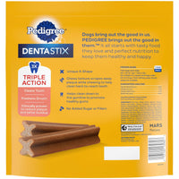 PEDIGREE DENTASTIX Beef Flavor Dental Bones Treats for Large Dogs, 2.08 lb. Value Pack (40 Treats) EasyOptionXY LLC