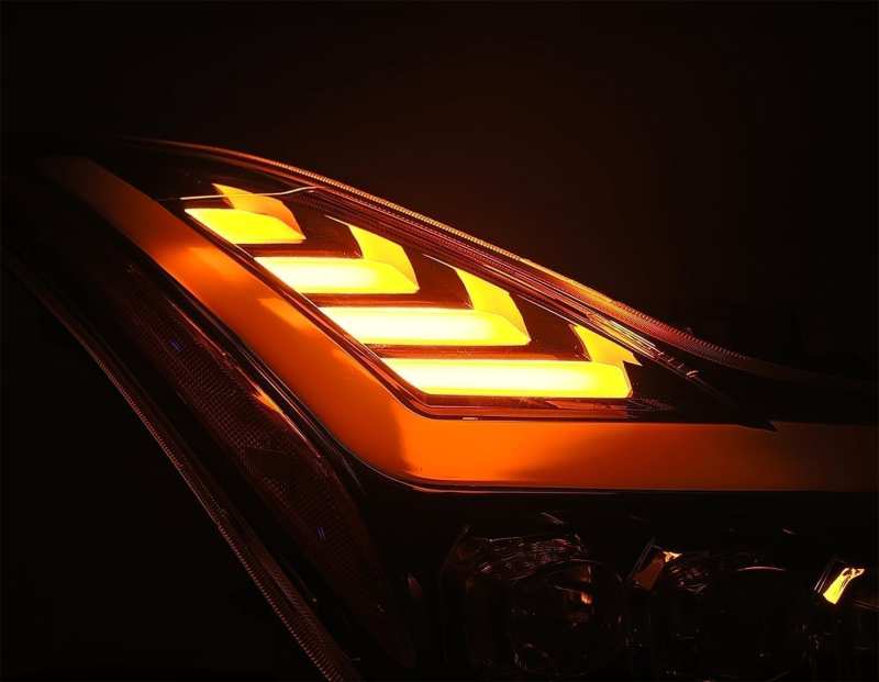 AlphaRex 08-13 Infiniti G37/14-15 Q60 Coupe MK II NOVA-Series LED Projector Headlights Chrome