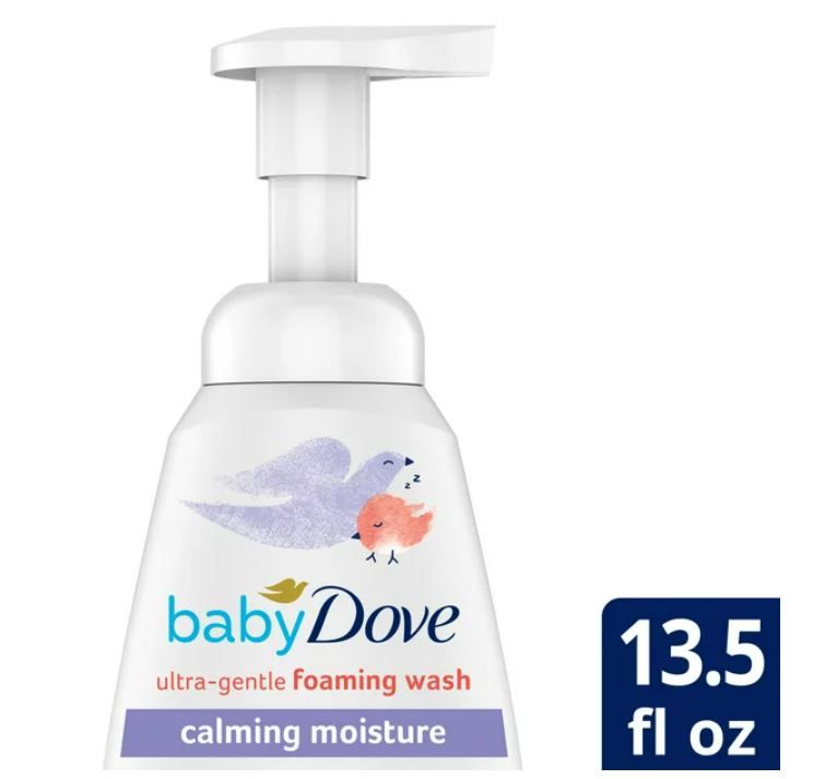 Dove Baby Foaming Wash Calming Moisture, Ultra Gentle Liquid Body Wash, 13.5 oz EasyOptionXY LLC