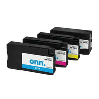 onn. Remanufactured HP 950XL/951XL High Yield Black, Cyan, Magenta, Yellow Inkjet Cartridges 4-Pack EasyOptionXY LLC