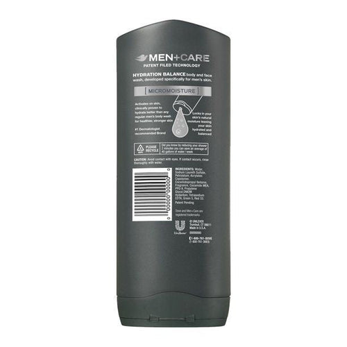 Dove Men+Care Hydration Balance Body and Face Wash 18 oz EasyOptionXY LLC