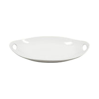 Better Homes & Gardens White Porcelain Tray with Handles EasyOptionXY LLC